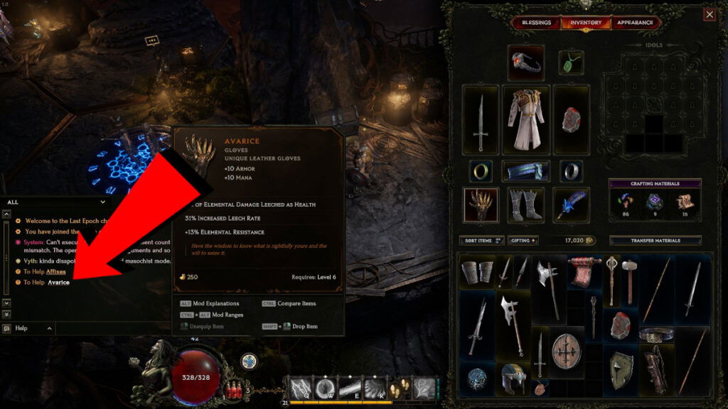 How to Link in Last Epoch Chat Gear