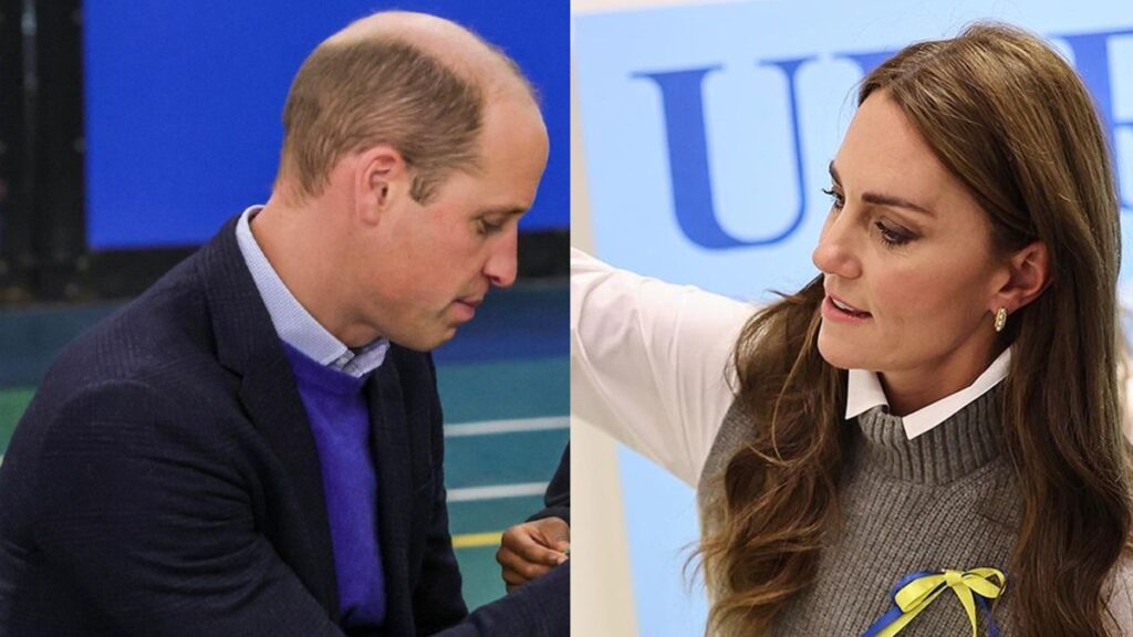 Prince William and Kate Middleton, the Prince and Princess of Wales.