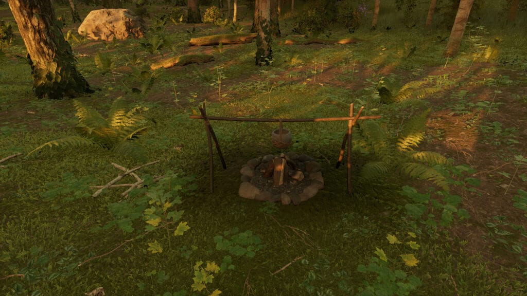 How To Craft and Use a Campfire in Nightingale