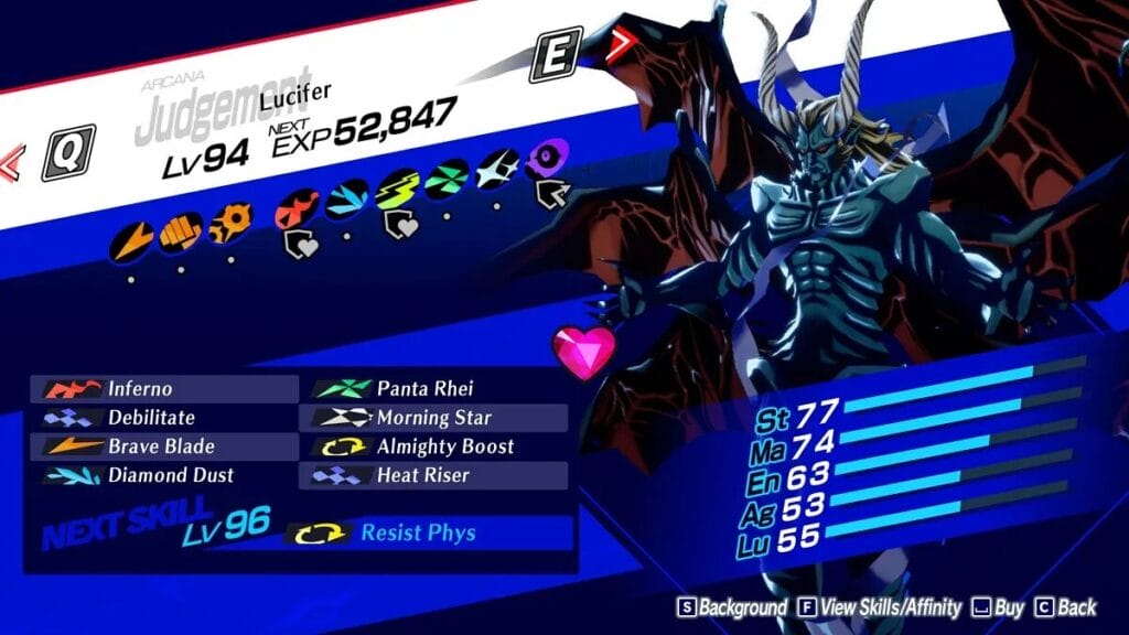 persona 3 reload lucifer