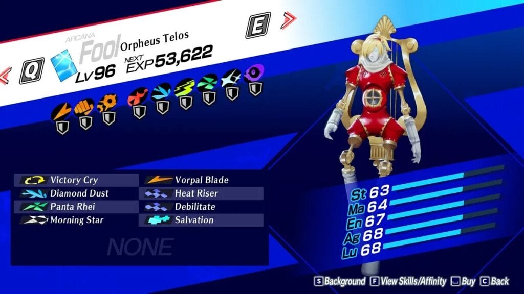 persona 3 reload orpheus telos