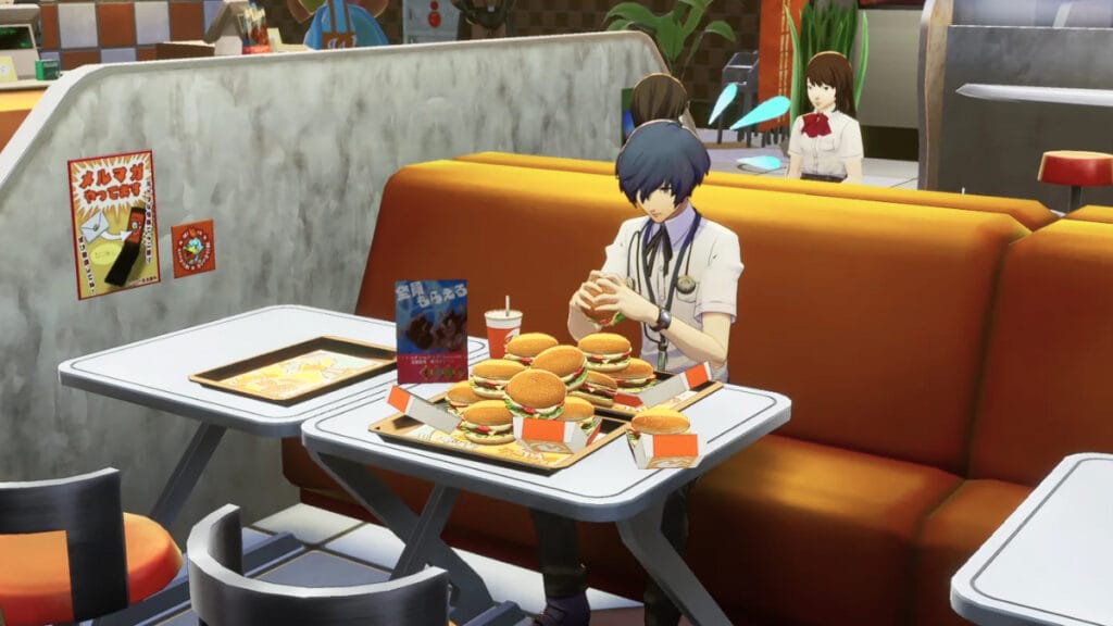 persona 3 wilduck burger challenge