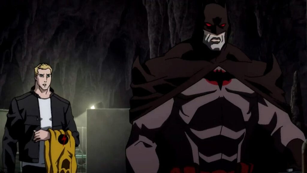 Thomas Wayne Batman in Justice League Flashpoint Paradox