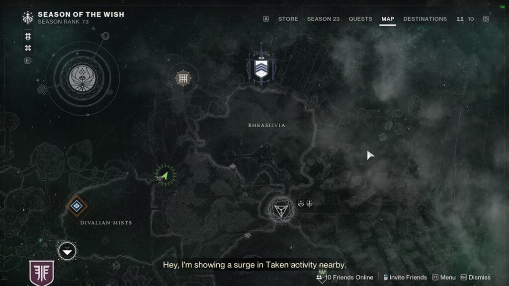 Destiny 2 Pauurc location