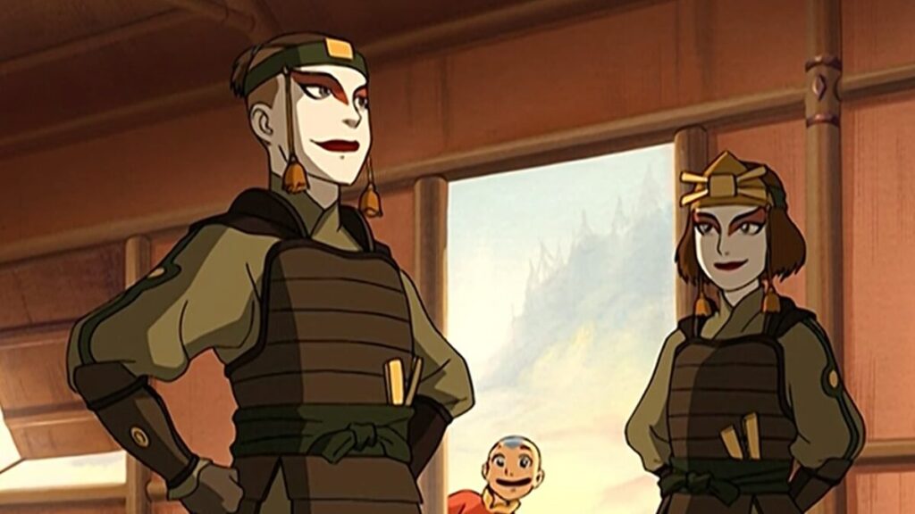 avatar the last airbender sokka suki kyoshi