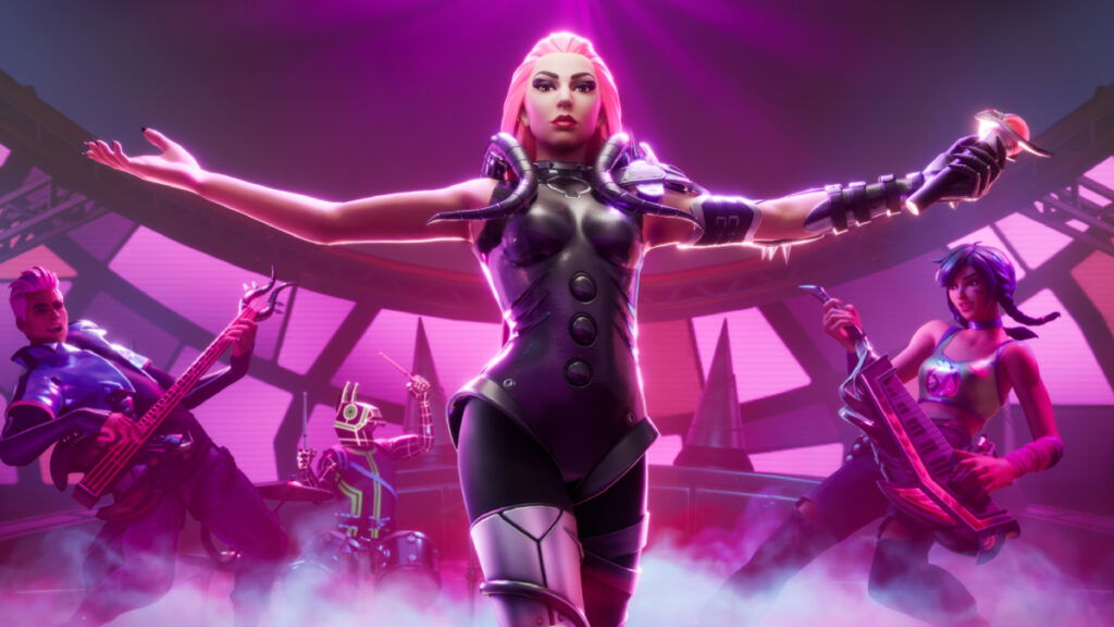 fortnite lady gaga