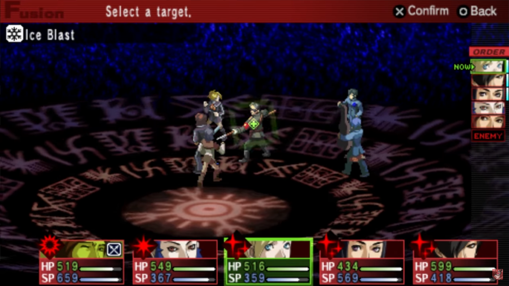 persona 2 battle