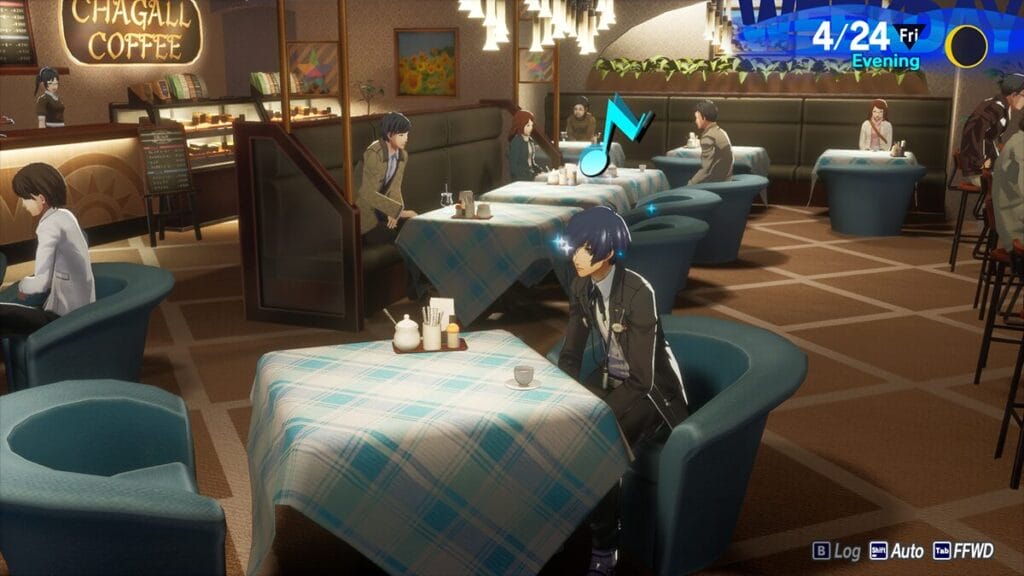 persona 3 reload cafe