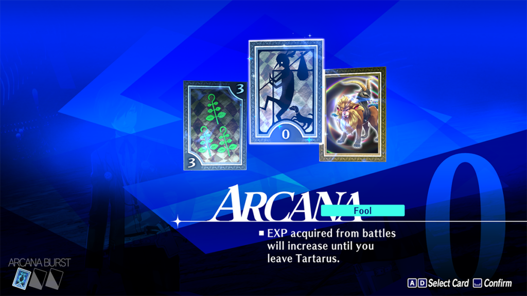 persona 3 reload exp arcana