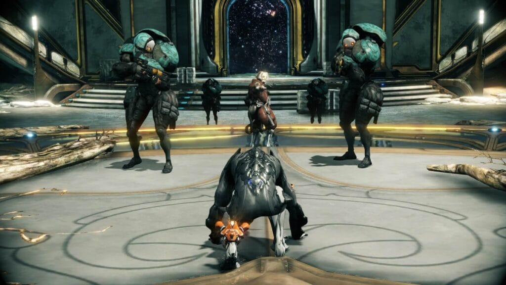 Warframe enemy crits in tutorial