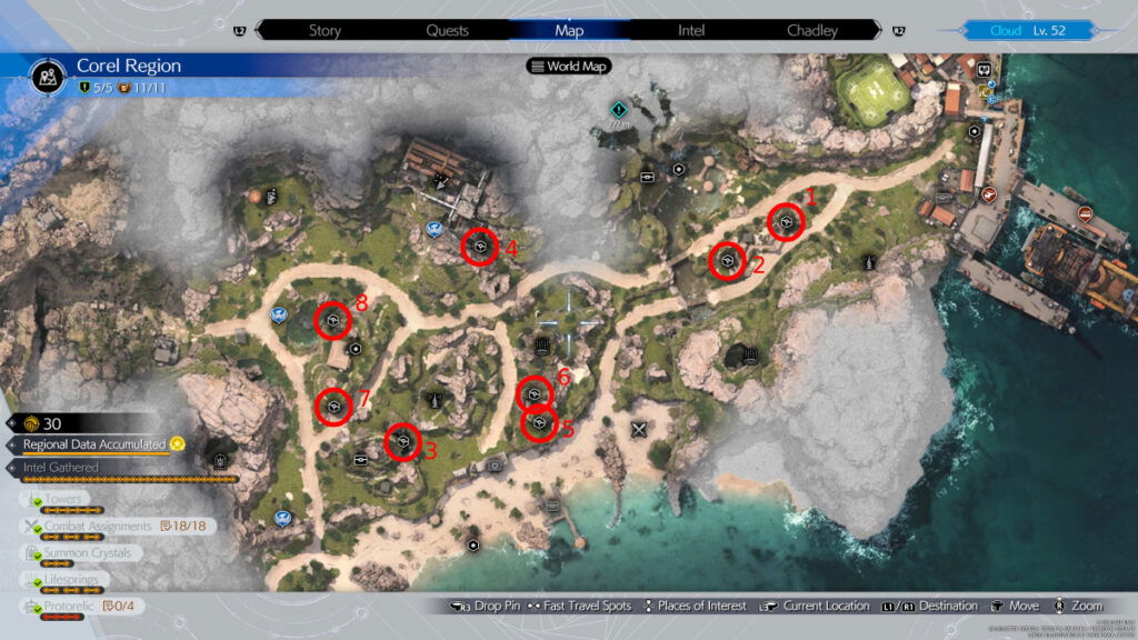 All Zipline Locations in FF7 Rebirth