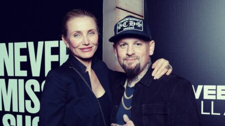 Cameron Diaz and Benji Madden