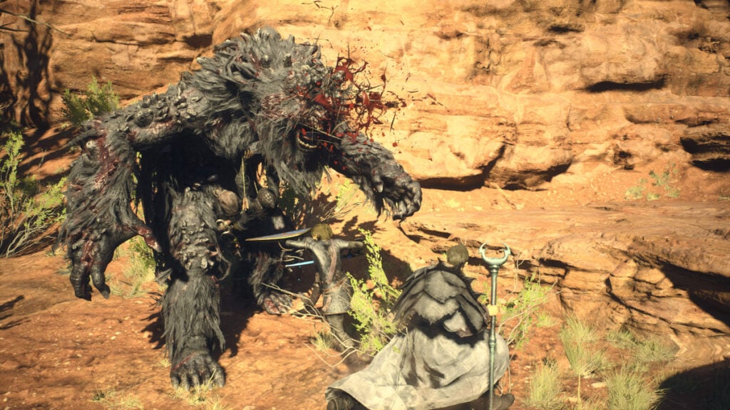 Dragon's Dogma 2 Ox Cart Flip Monster