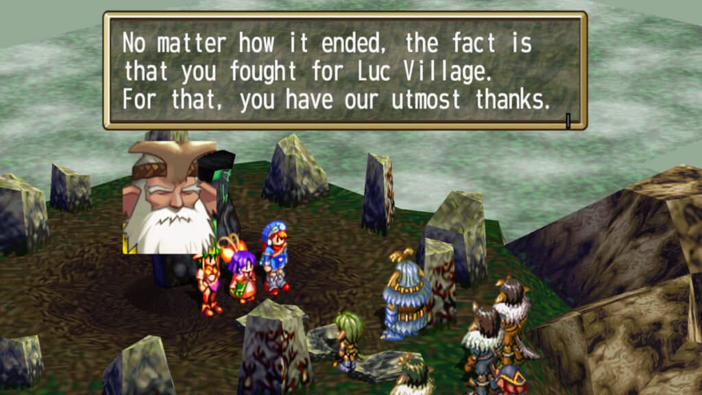 Grandia NPC Interaction