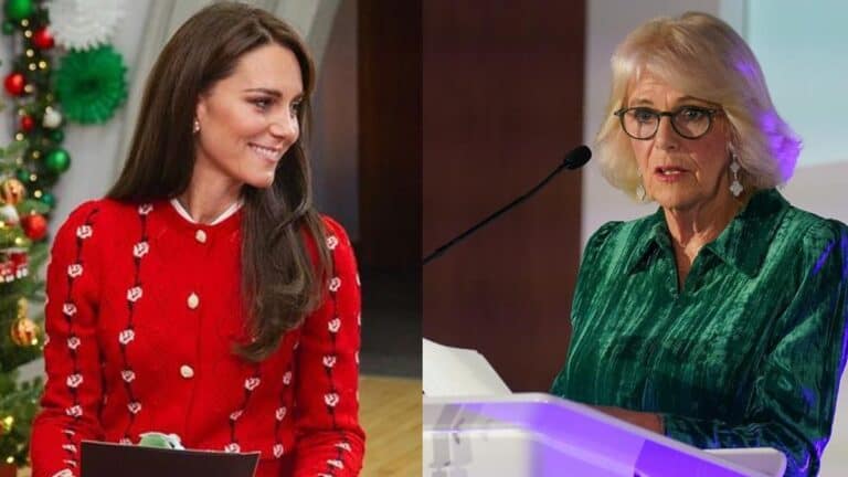 Kate Middleton and Queen Camilla