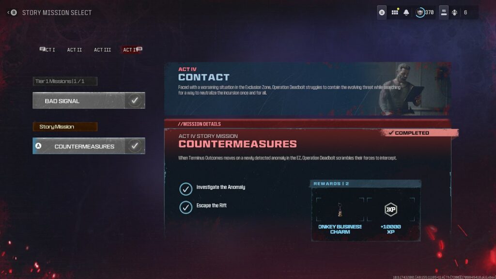 Countermeasures MW3 Zombies Objectives