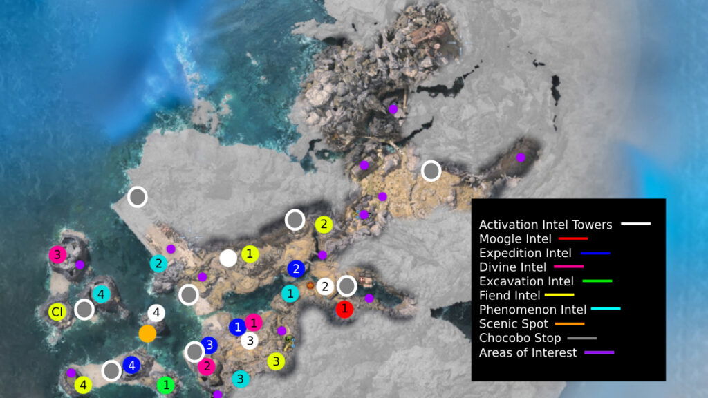 Nibel Region Complete Map