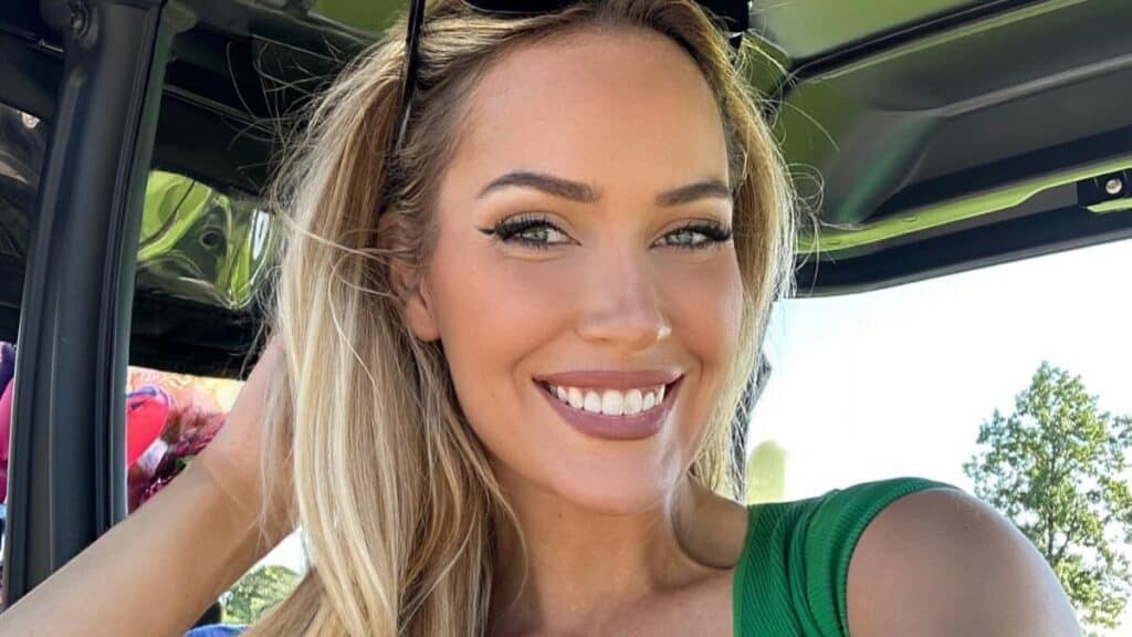 Paige Spiranac smiling