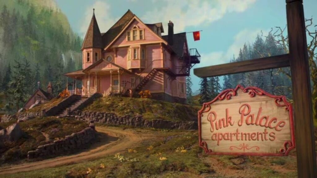 Coraline Pink Palace Apartments