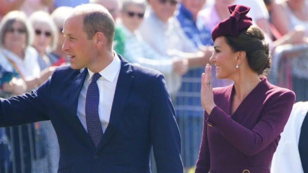 Prince William and Kate Middleton at a royal event.