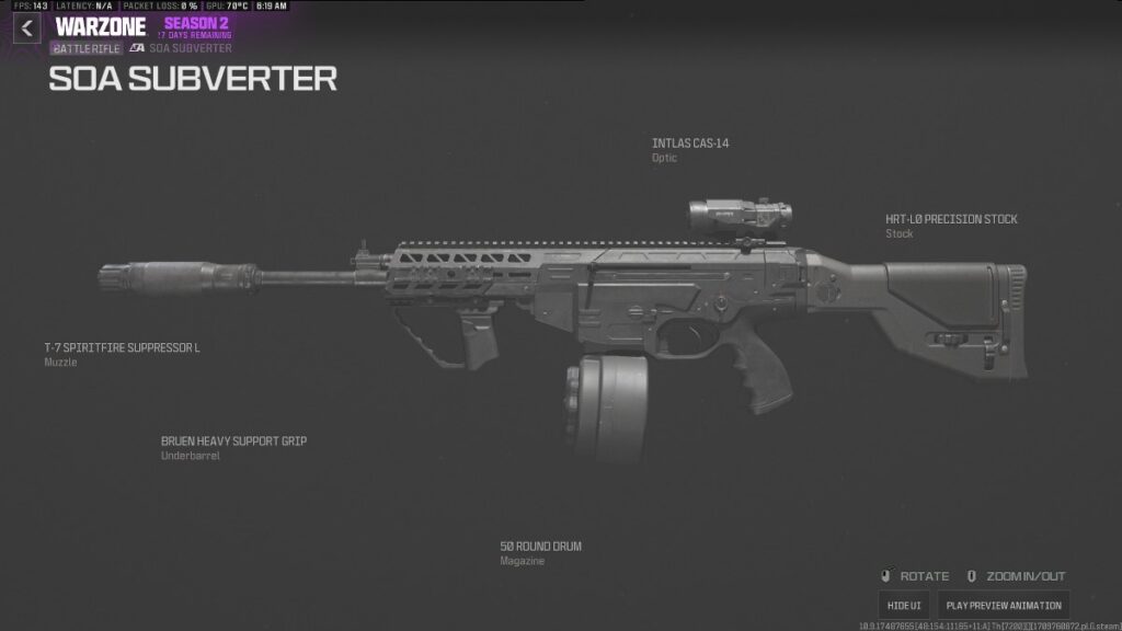 Best Warzone Battle Rifle SOA Subverter Loadout