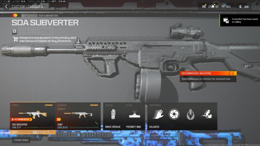 Best SOA Subverter Battle Rifle Loadout in Warzone