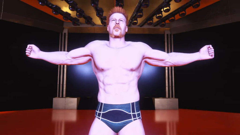 Sheamus poses in WWE 2K24