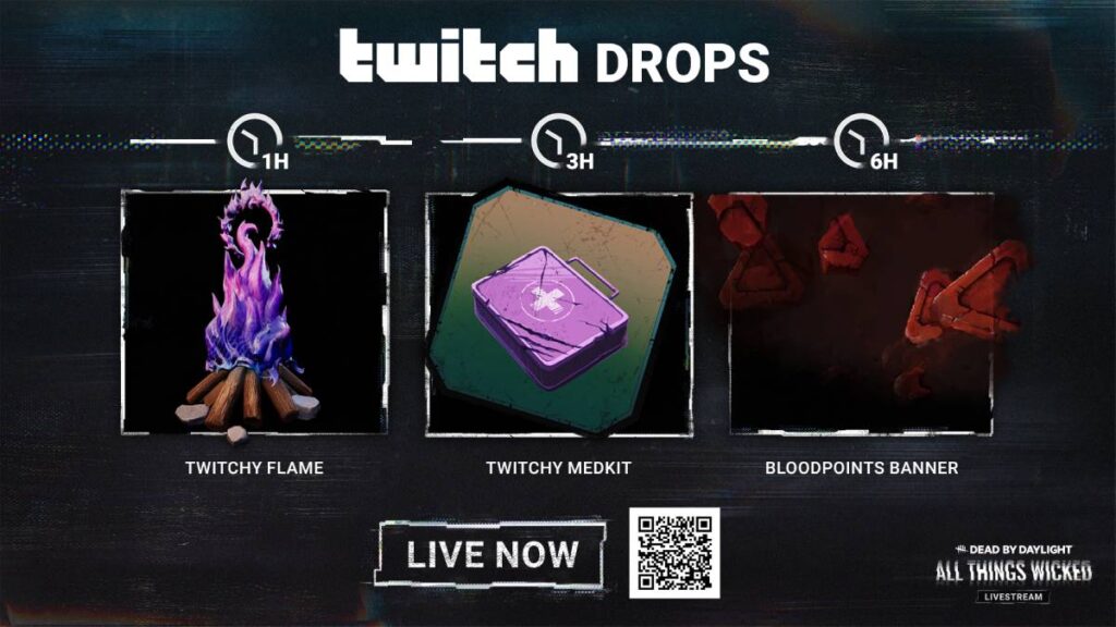 dead by daylight dbd twitch drops