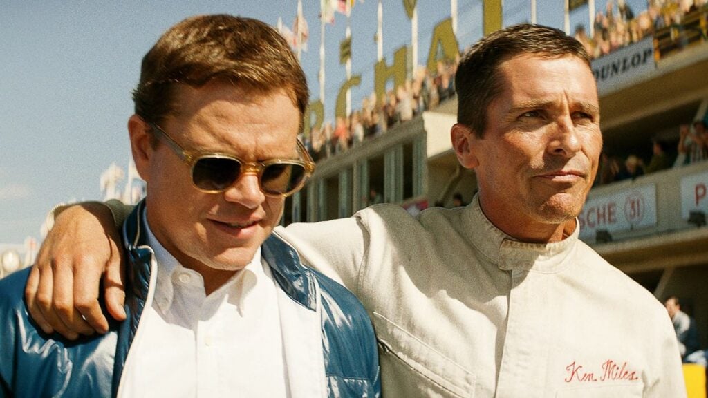 Matt Damon and Christian Bale in Ford v Ferrari