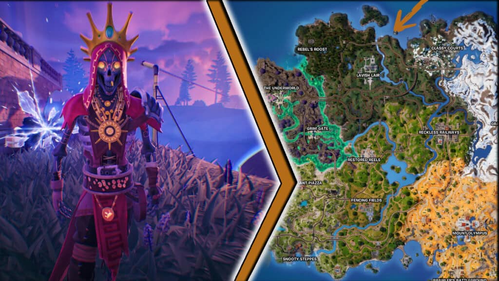 fortnite all npc locations chapter 5 season 2 charon