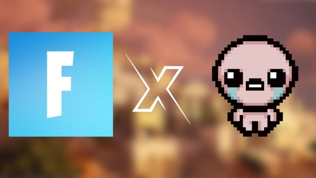 fortnite x the binding of isaac