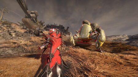 Warframe Tusk Thumper Doma fight