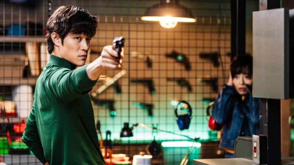 A shot from Netflix's City Hunter