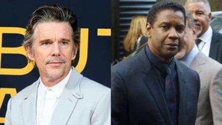 Ethan Hawke and Denzel Washington