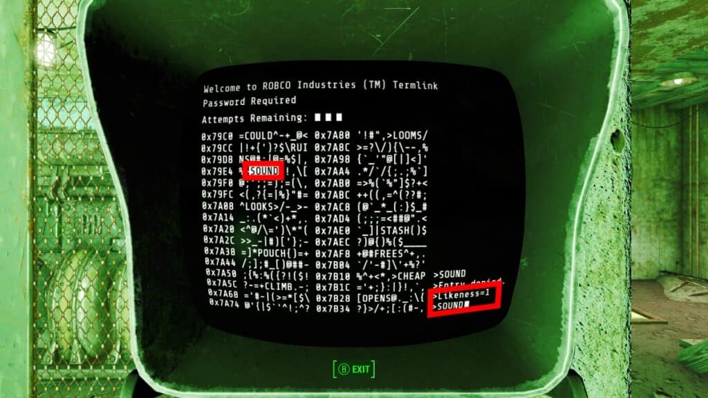 Fallout 4 Terminal