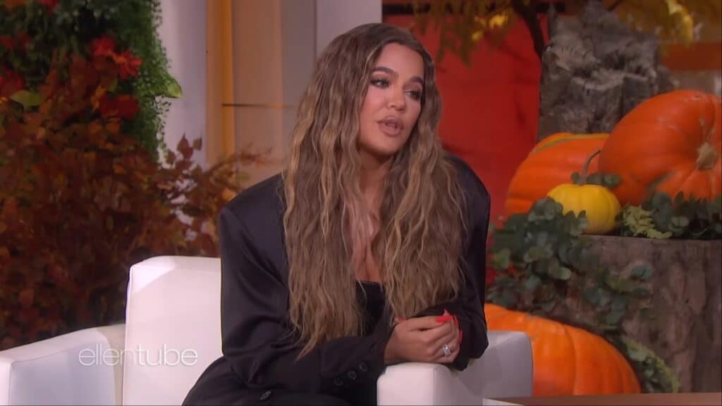 Khloe Kardashian on The Ellen Show