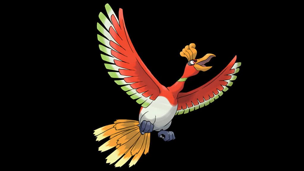 Ho-Oh, one of the best Legendary Pokemon