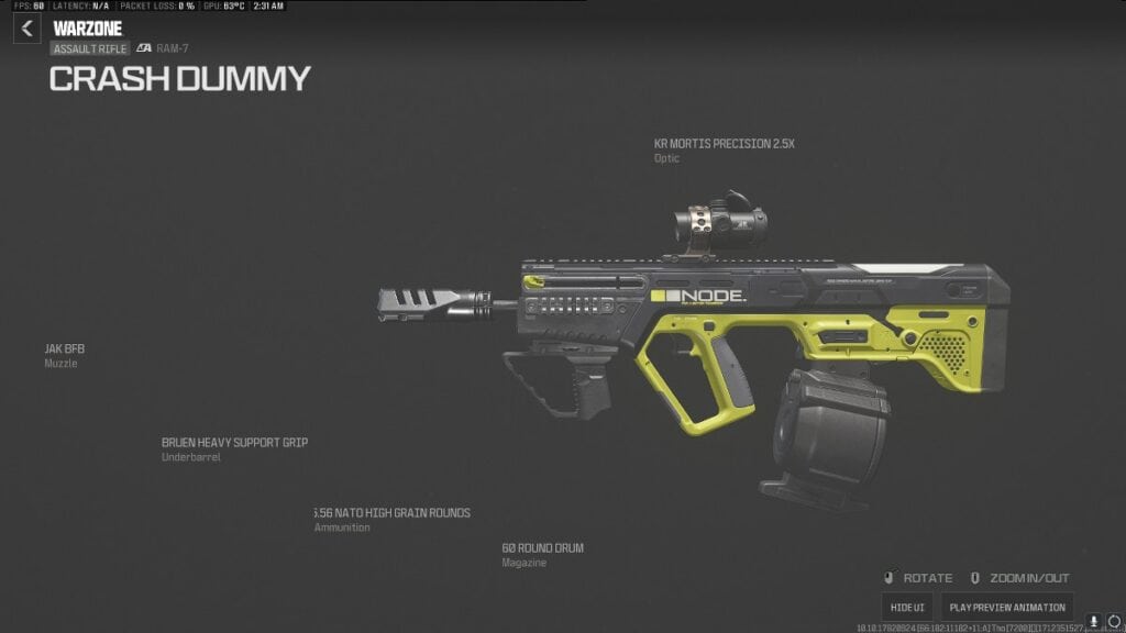 Warzone Season 3 Best Meta AR Loadout