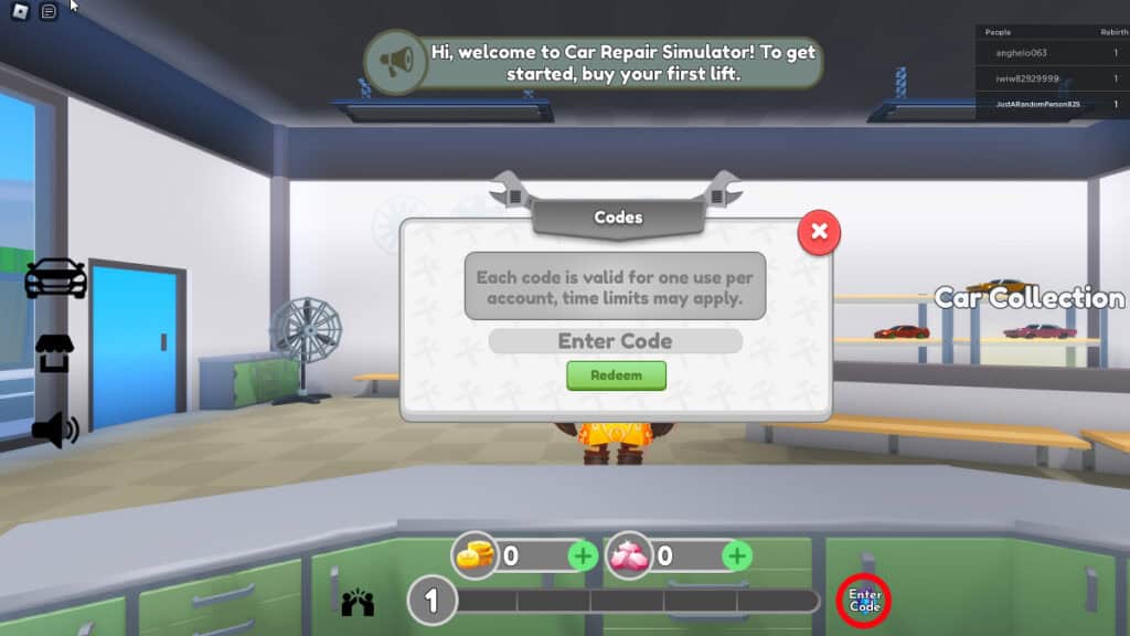 Roblox Car Repair Simulator Codes (April 2024) The Nerd Stash