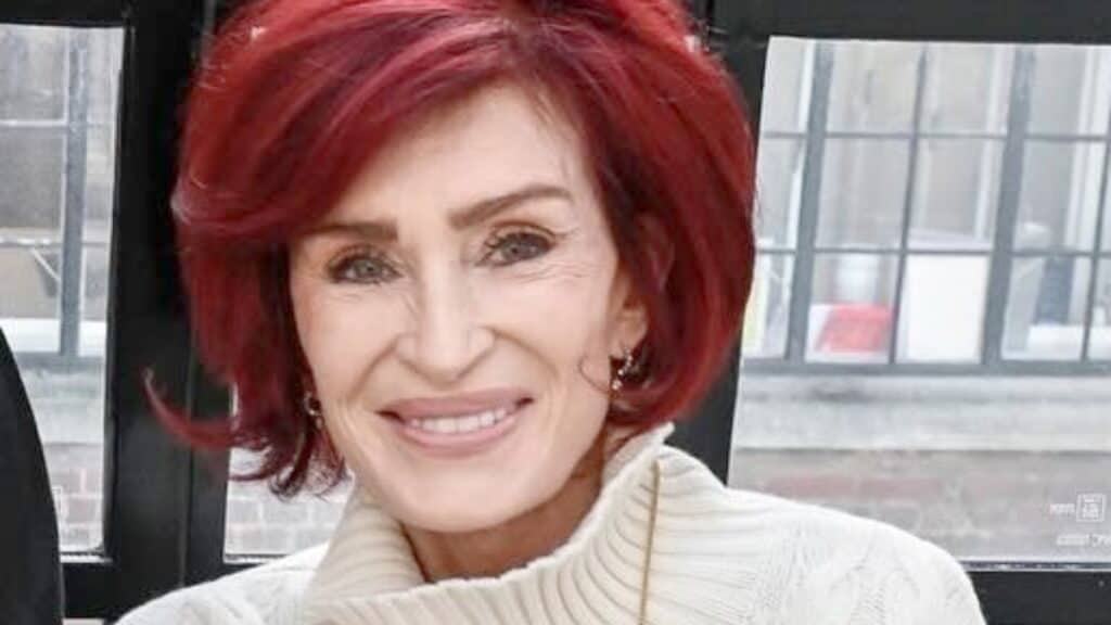 Sharon Osbourne smiling