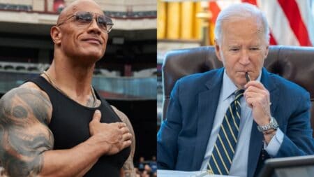 The Rock and Joe Biden