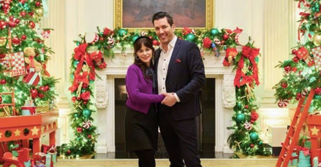 Zoey Deschanel and Jonathan Scott