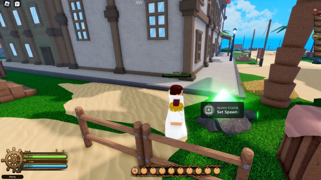 Roblox Legacy Piece Beginners Guide: Setting Up Spawn Crystal