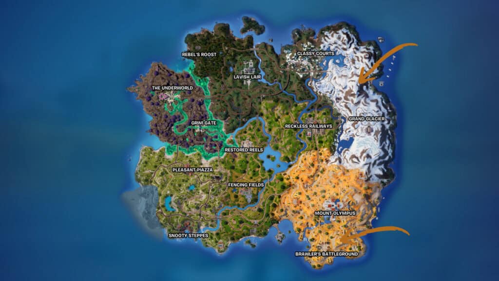 fortnite air elemental shrine locations