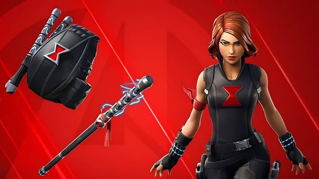 is black widow rare in fortnite