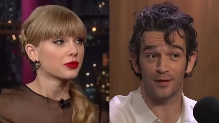 Taylor Swift and Matty Healy