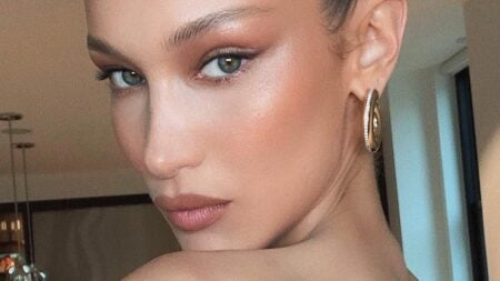 Bella Hadid close up