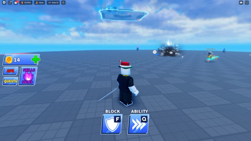 Blade Ball Roblox Gameplay