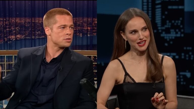 Brad Pitt and Natalie Portman interviews