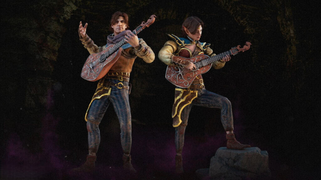 The two Bard survivors added in the Dead by Daylight x Dungeons & Dragons chapter